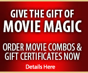 Give the gift of movie magic - order your gift certificates now